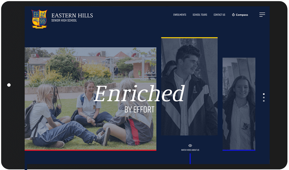 School web Design Perth - Homepage